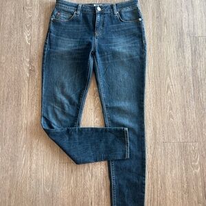 Hudson Krista Super Skinny Jeans Womens 29 Dark Wash Stretch Denim